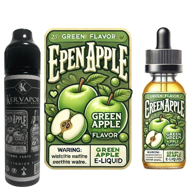 e-liquide pomme verte 3mg