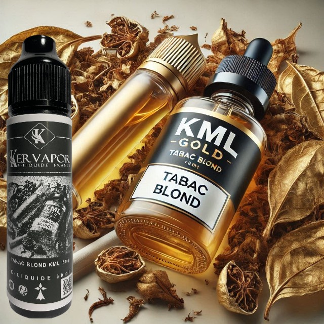 e-liquide tabac blond KML  3mg