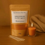 sable de cire orange
