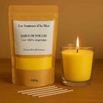 SABLE  DE CIRE JAUNE