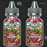 e-liquide  cerise juteuse et fraise sucrée
