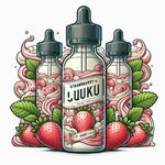 e-liquide  milky fraise