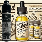e-liquide vanilla custard 3mg