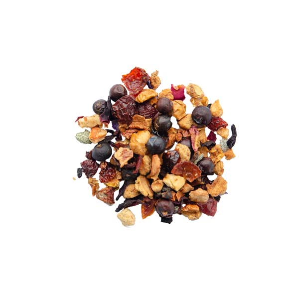 Délicatesse d’infusion mûre et baies de genévrier par Nina métayer