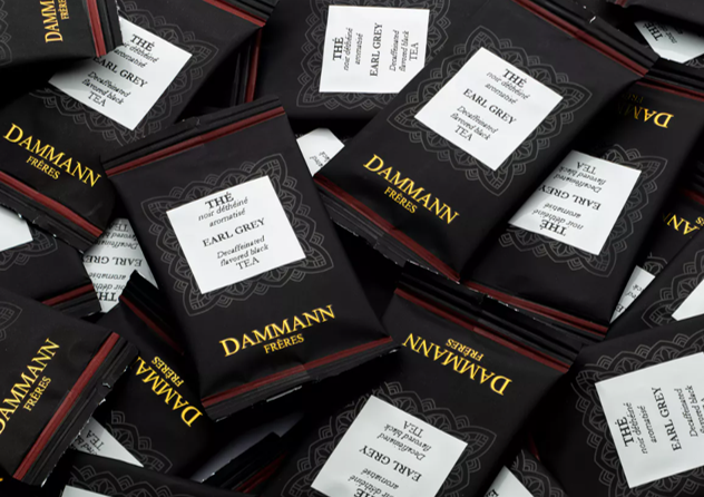 Damann sachet earl grey déthéiné