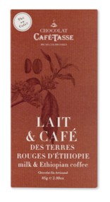 Tablette de chocolat Lait & café