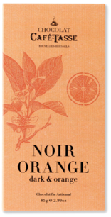 café-tasse noir orange