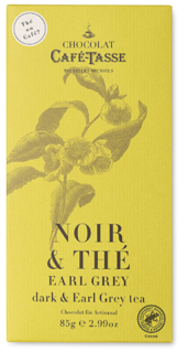 Tablette de chocolat Noir & Thé Earl Grey