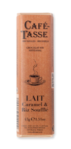 Bâton de chocolat au Lait Caramel & Riz Soufflé