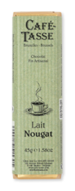 Bâton de chocolat au Lait & morceaux de Nougat