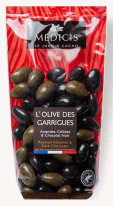 Olives des garrigues - amandes & chocolat noir