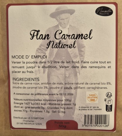 Flan Caramel naturel