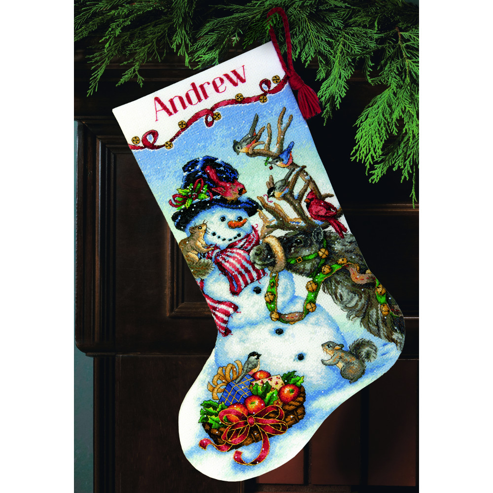 Chaussette Snowman - D70-08866