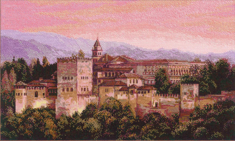 Alhambra - Riolis 1459 - Kit broderie en vente sur www.la-brodeuse.com