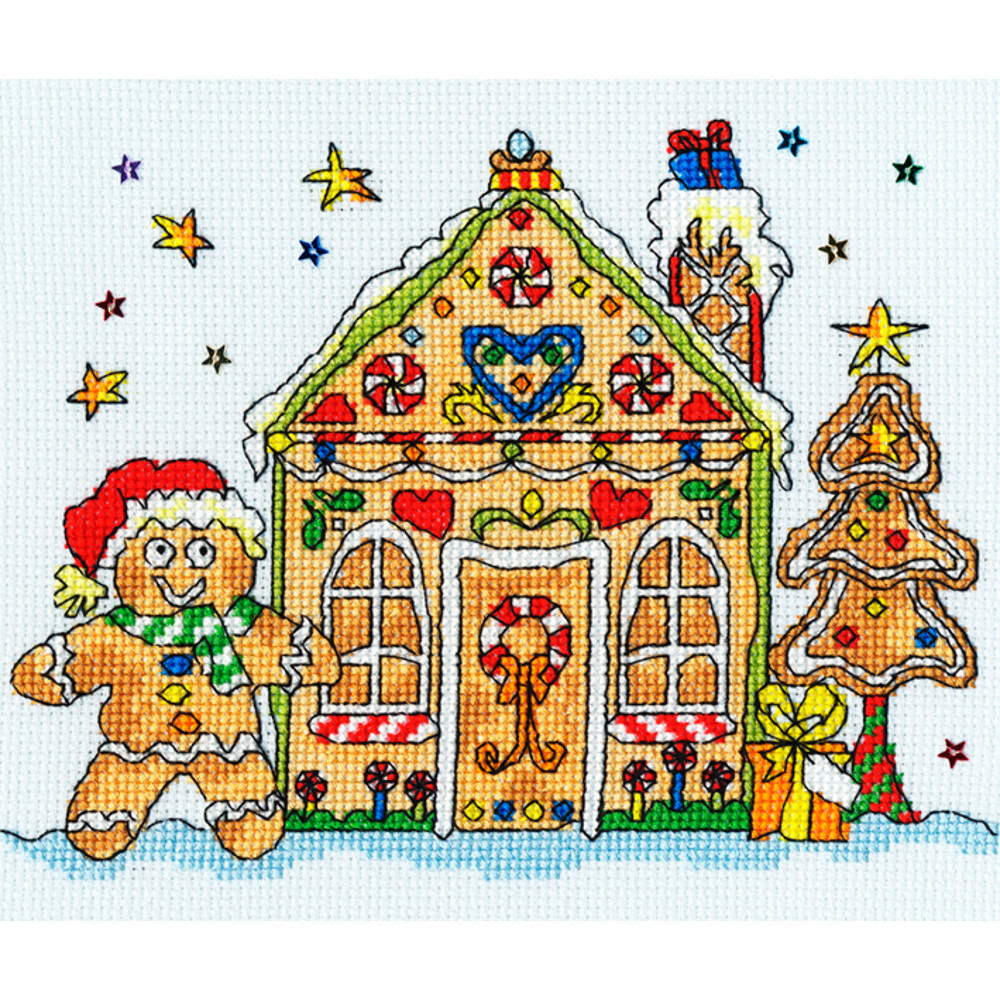 Sew Dinky Gingerbread House - Bothy Threads XSD6