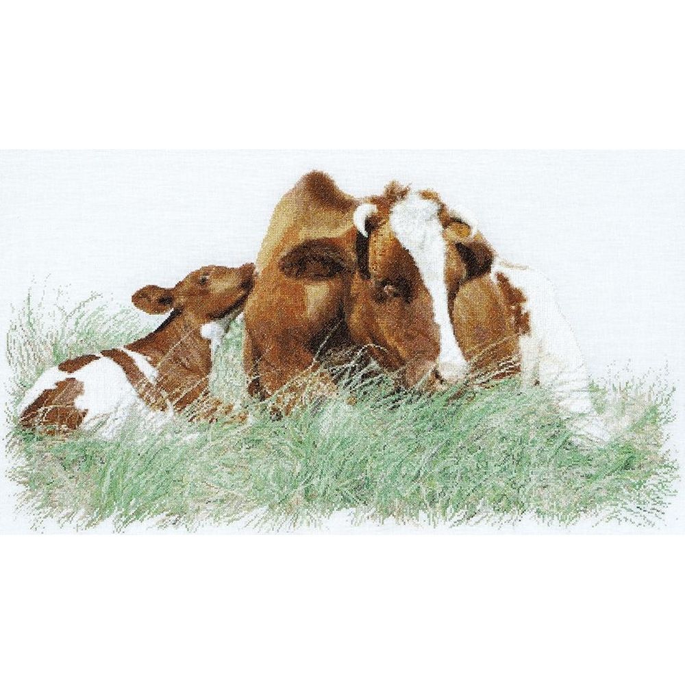Thea Gouverneur - 449 Aida - Vache et son veau