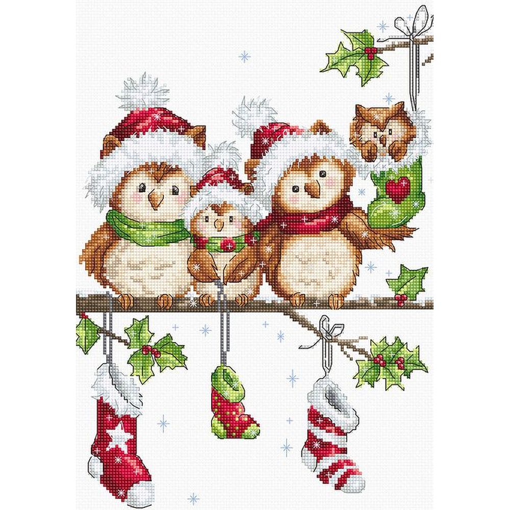 Les Chouettes de Noël - B1186  Luca-S