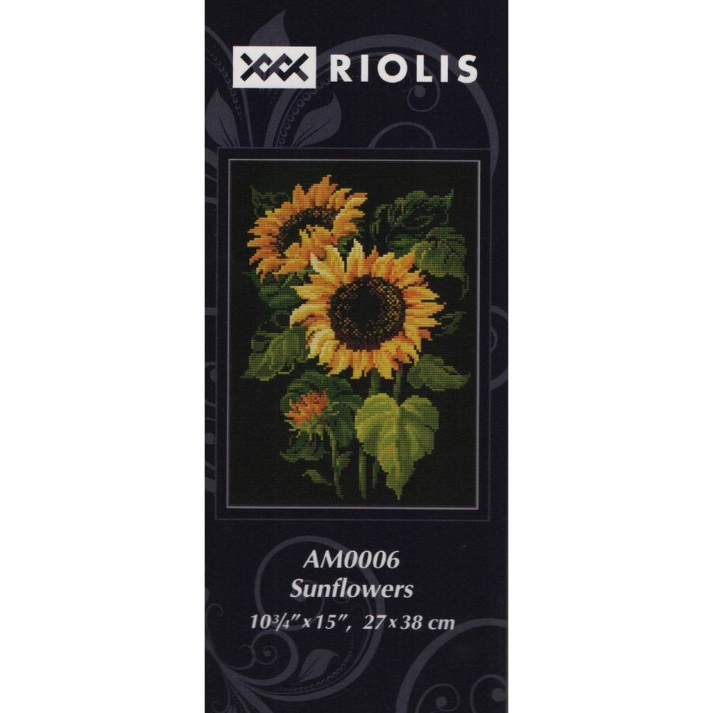Riolis AM0006 - Broderie Diamant - Tournesol - 3