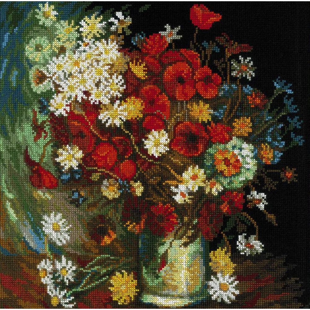Fleurs des champs  Van Gogh  1591  RIOLIS