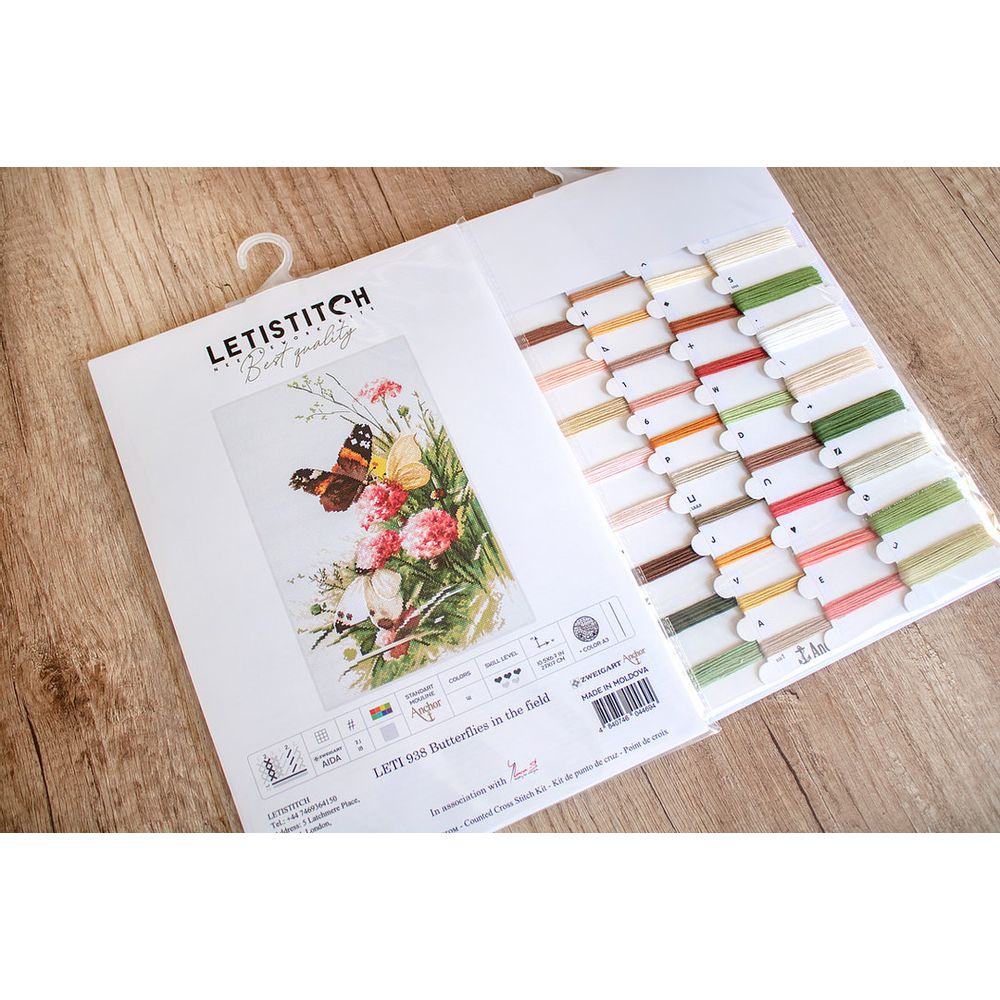 Letistitch 938 - kit point de croix compté - 5