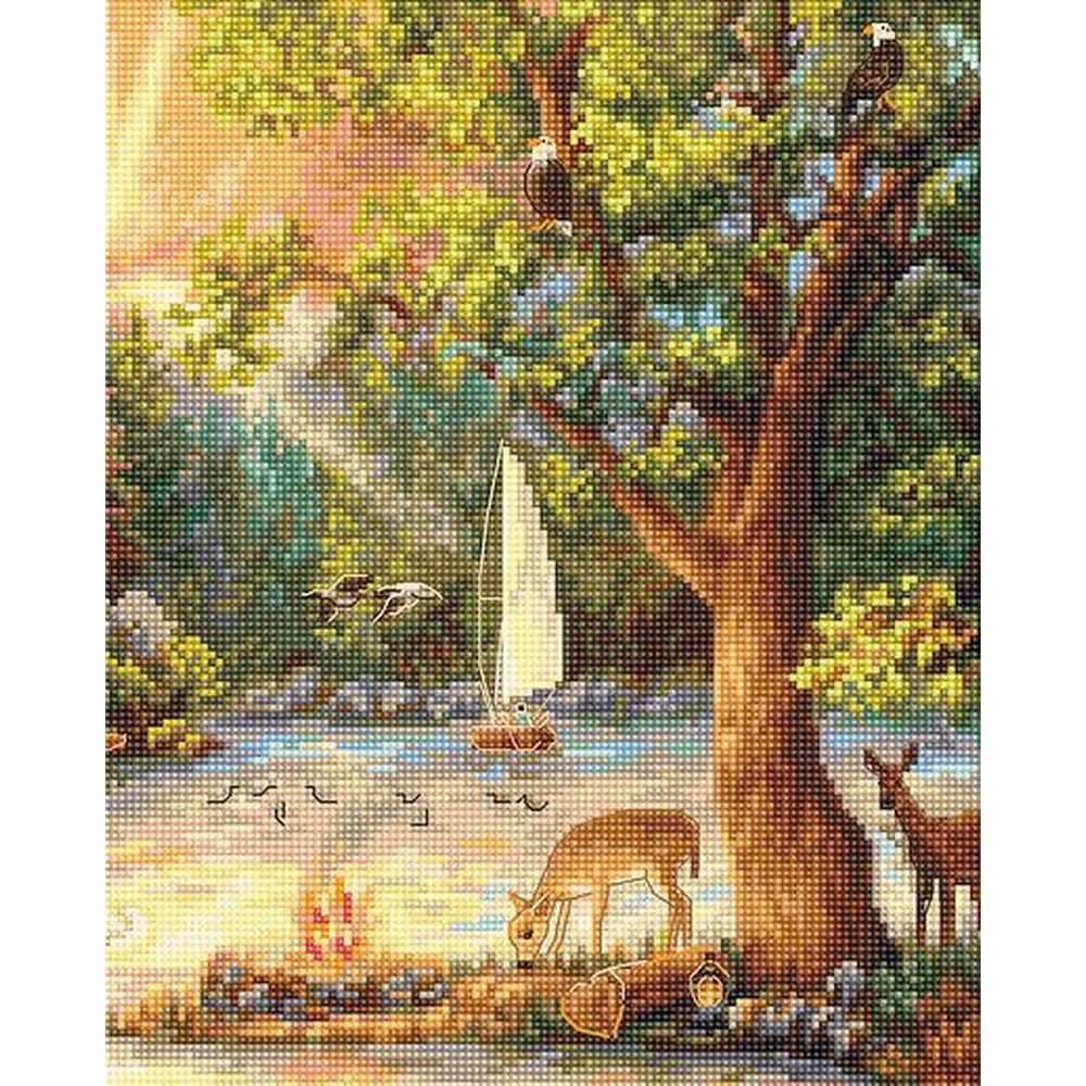 Letistitch 963 - kit point de croix compté - 3