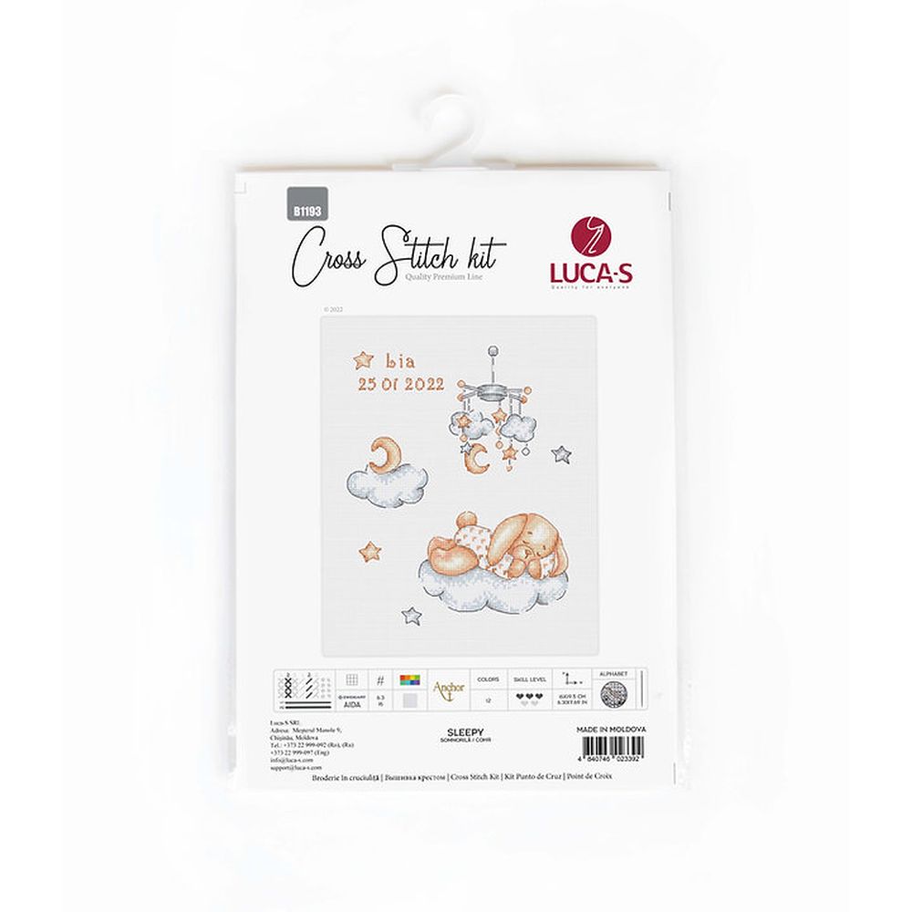 Luca-S B1193 - kit point de croix compté - 1