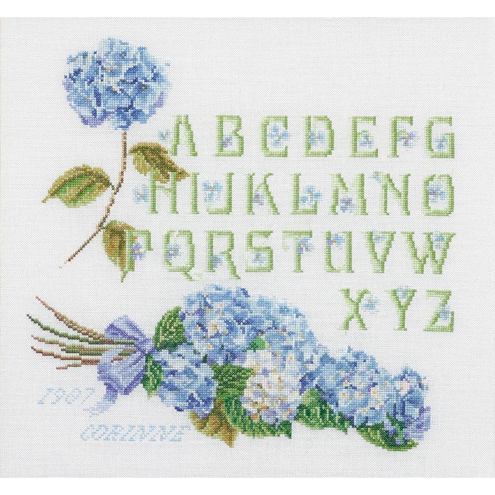 Hydrangea Alphabet - 2088 lin - Thea Gouverneur