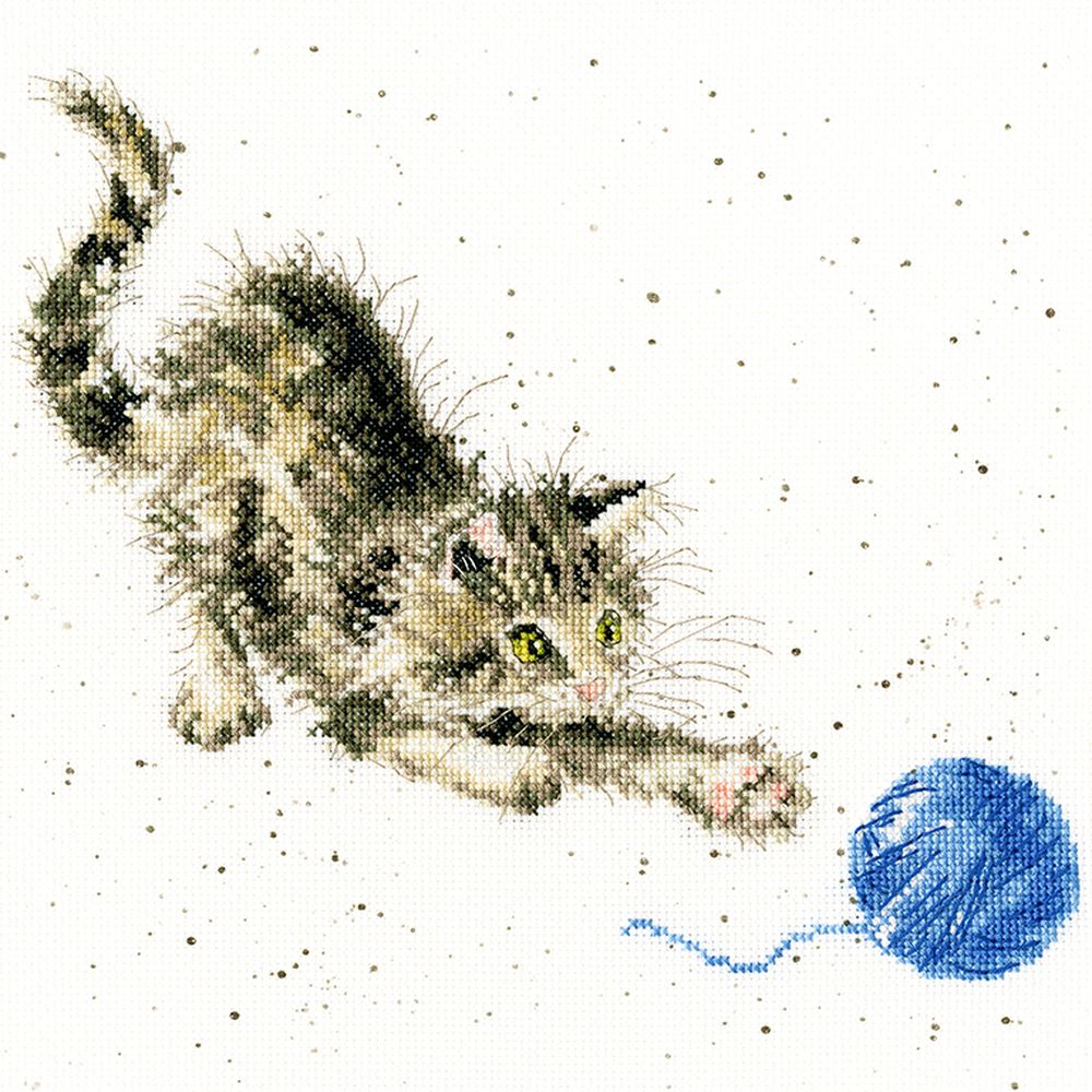 Bothy Threads XHD71 - le chat - kit point de croix compté -