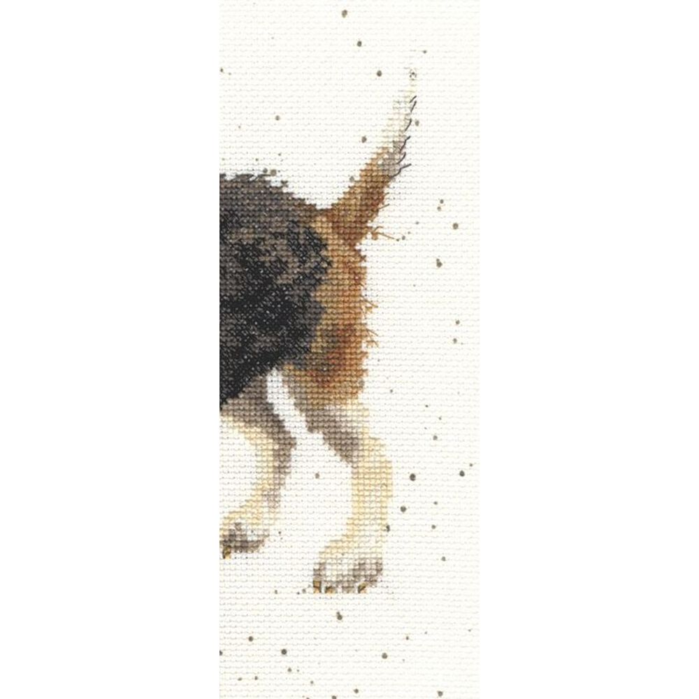 Bothy Threads XHD12  Beagle  chien de chasse  kit point de croix compté  La-Brodeuse  3