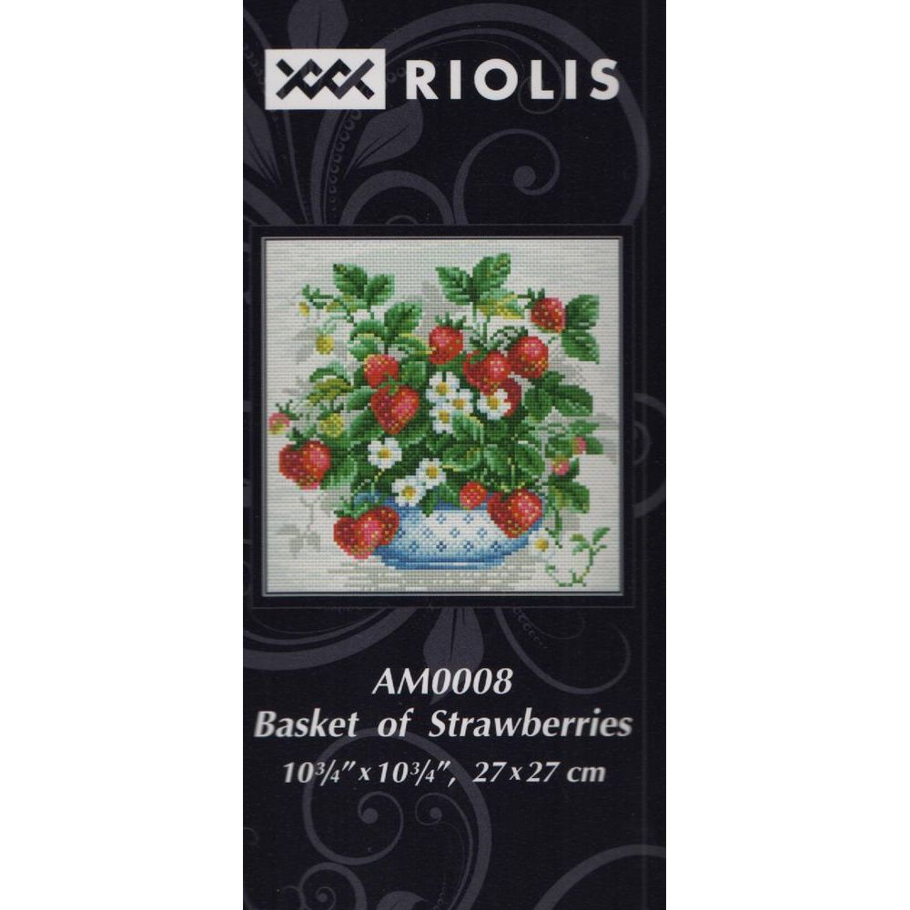 RIOLIS AM0008 - Broderie Diamant - coupe de fraises - 2