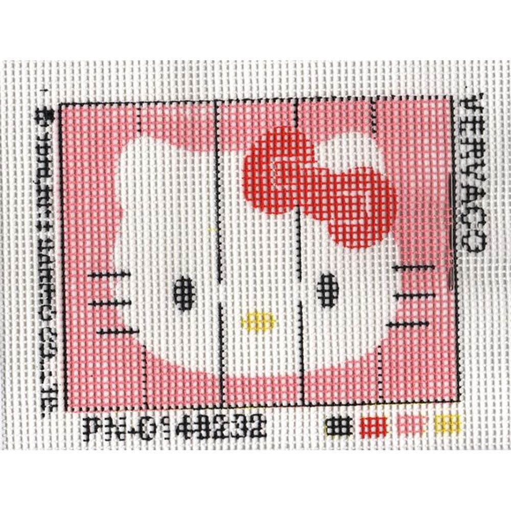 Vervaco 0148232 - point lancé - canevas - Hello Kitty - 2