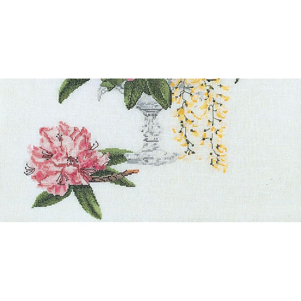 Thea Gouverneur 1074 - kit point de croix compté - Rhododendron - 1