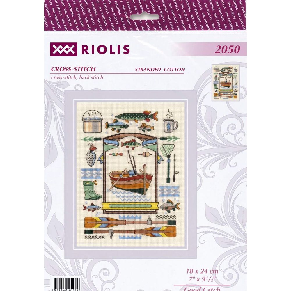 Riolis 2050 - kit point de croix compté - Bonne prise - 1