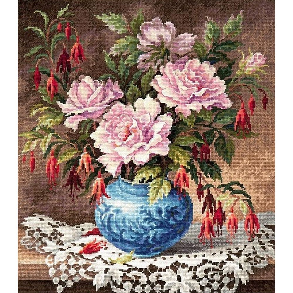 Roses et Fuchsia - 40-75 - Chudo Igla