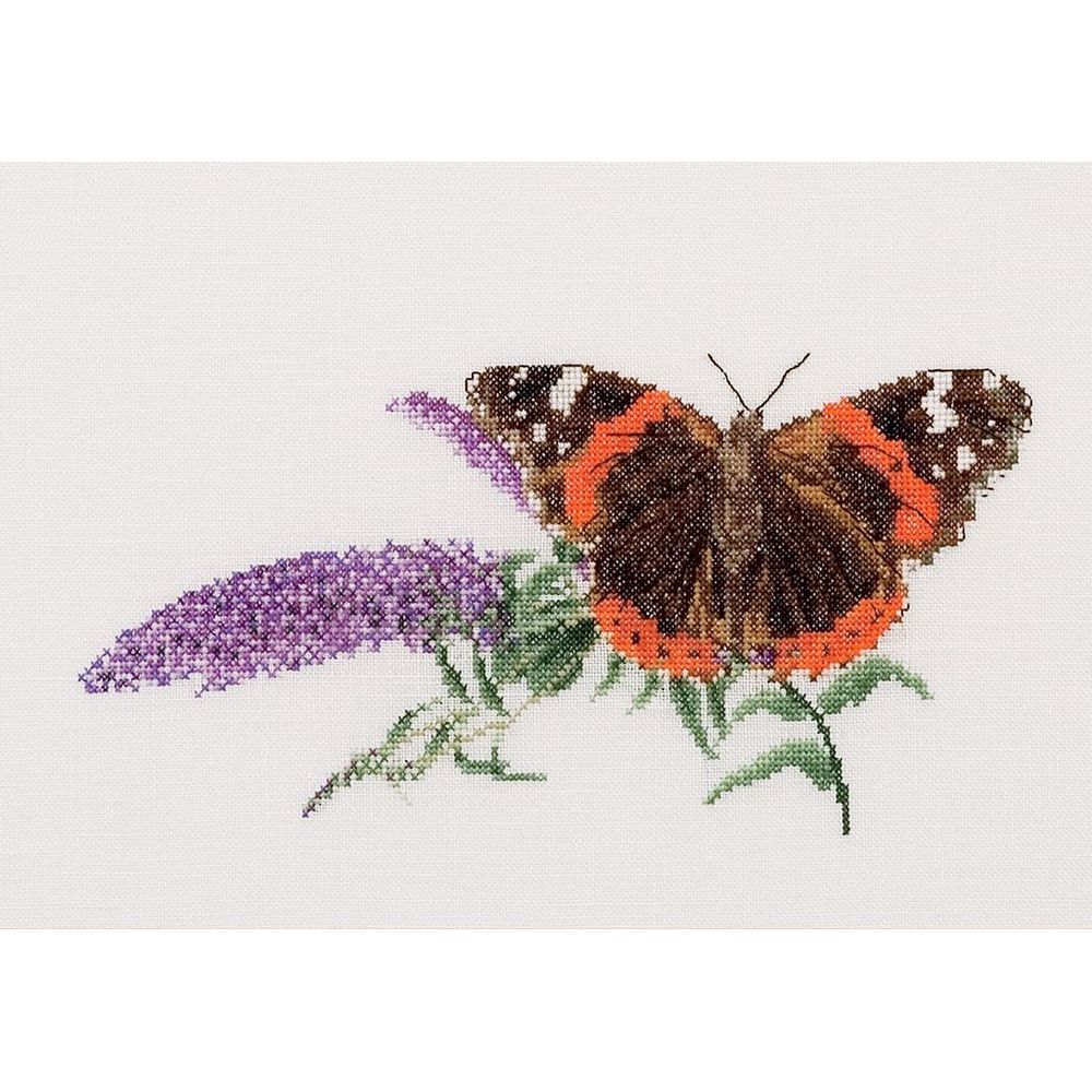 Thea Gouverneur 436A - papillon kit point de croix compté -