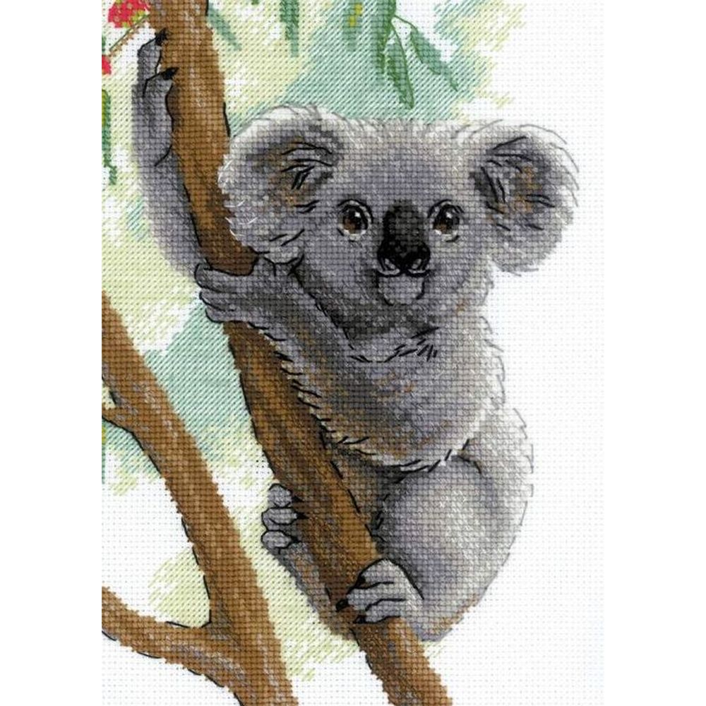 Riolis 2082 kit point de croix compté Koala mignon 3