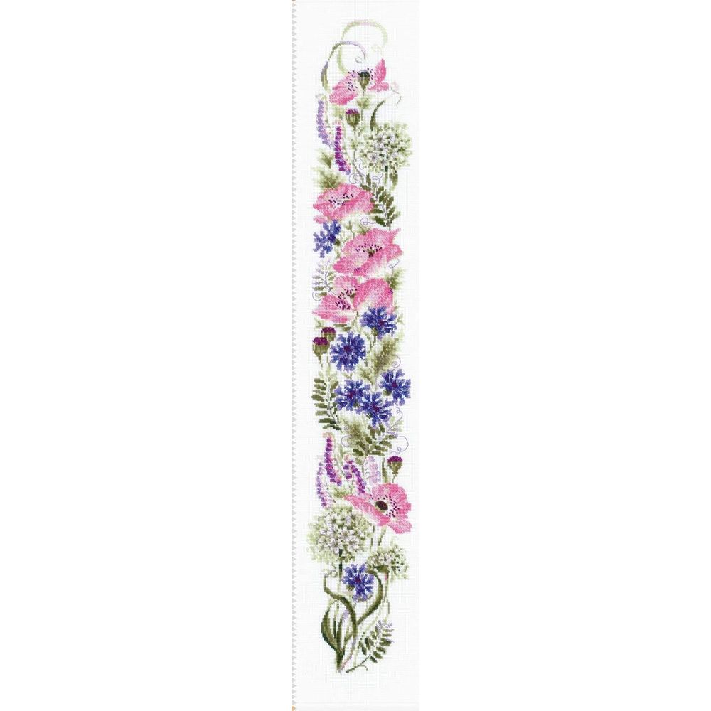 Riolis 1866 - kit point de croix compté - Assortiment de fleurs