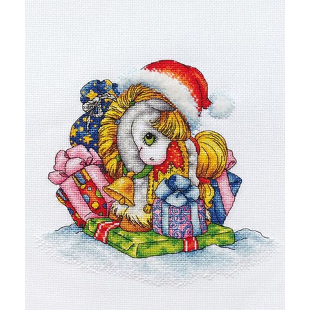 Poney de Noël - D047 - LanSvit