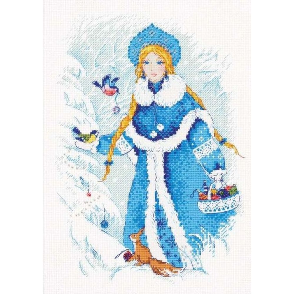 Riolis 1415 - kit point de croix compté - La reine des neige - 1