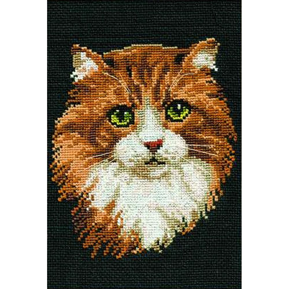 Kit broderie point de croix Frise de Chats Parisiens 1090