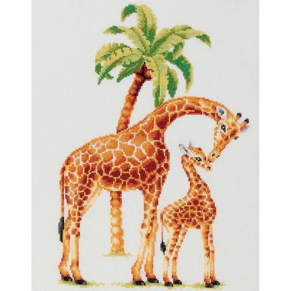 Dutch Stitch Brothers DSB003 - kit point de croix compté - Safari Giraffe