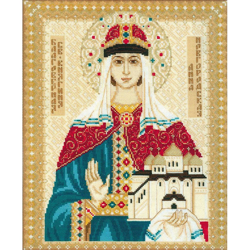 Icône  Ste Anna de Novgorod  1454  Riolis