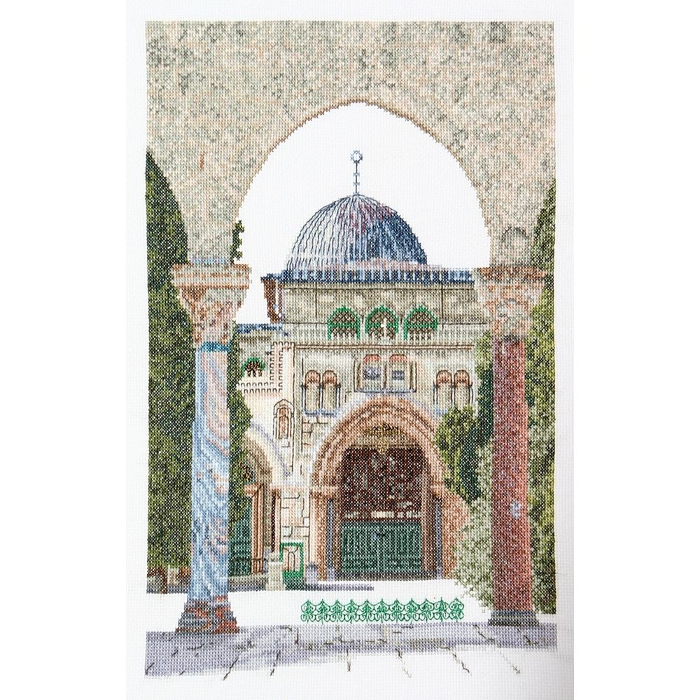 Thea Gouverneur 534  kit point de croix compté  Al-Aqsa Mosquée