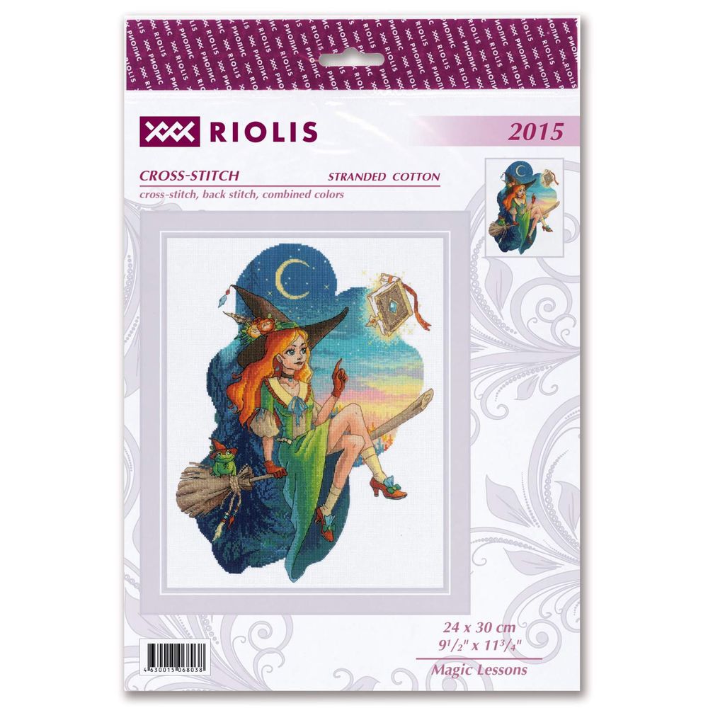 Riolis 2015  kit point de croix compté  Cours de magie  1