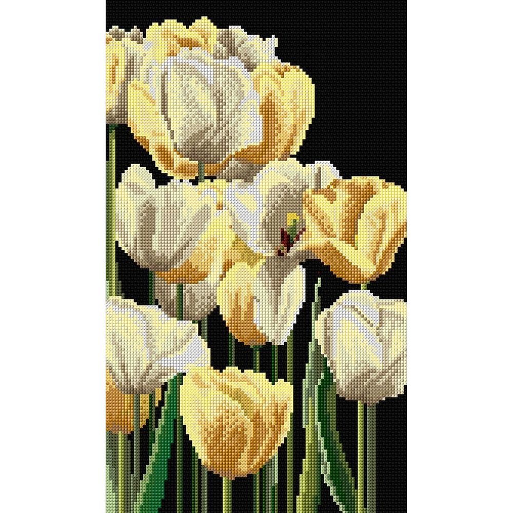 Thea Gouverneur 3065-05  kit point de croix compté  Tulipes  2