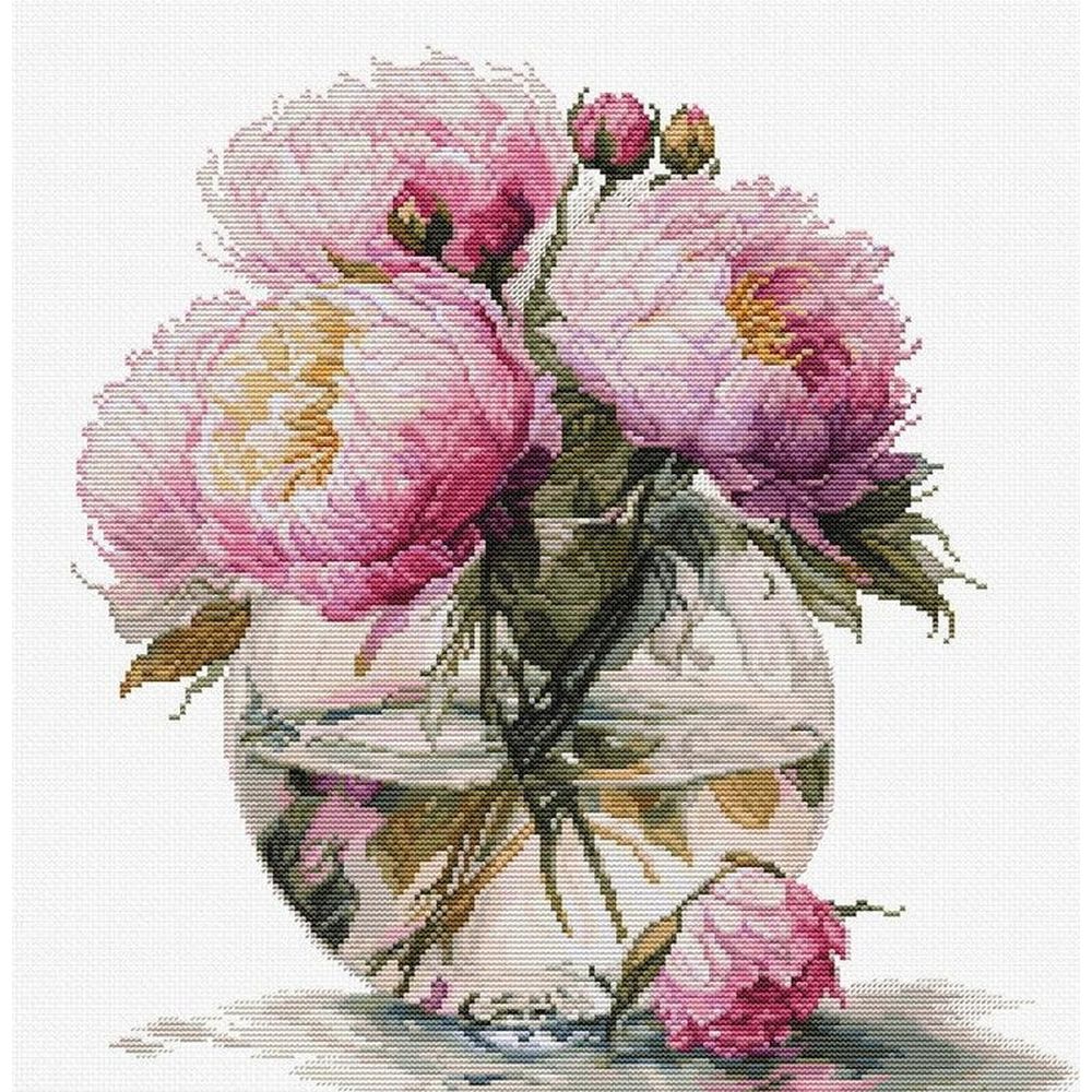 Bouquet de Pivoines  B7028  Luca-S