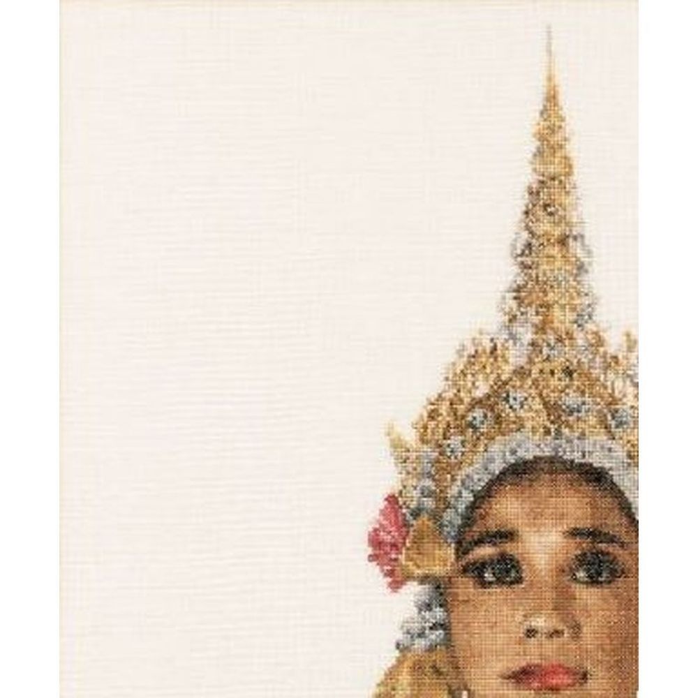 Thea Gouverneur 422   kit point de croix compté  Thai Lady  2