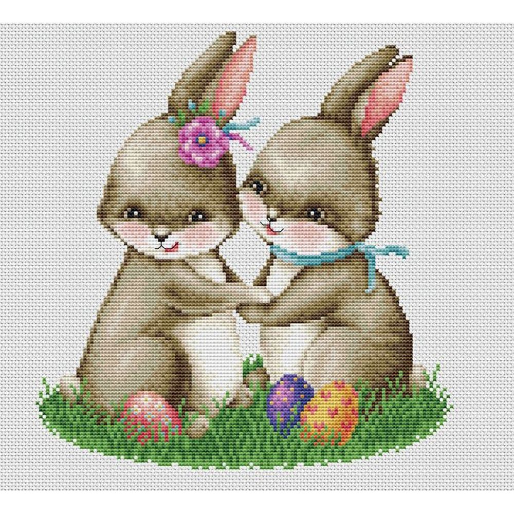 Dutch Stitch Brothers  DSB23  kit point croix  Amour de Pâques