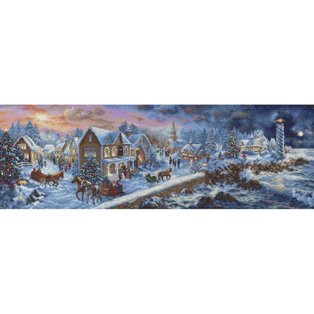 Letistitch 8007  kit point de croix compté  Vacance au bord de la mer