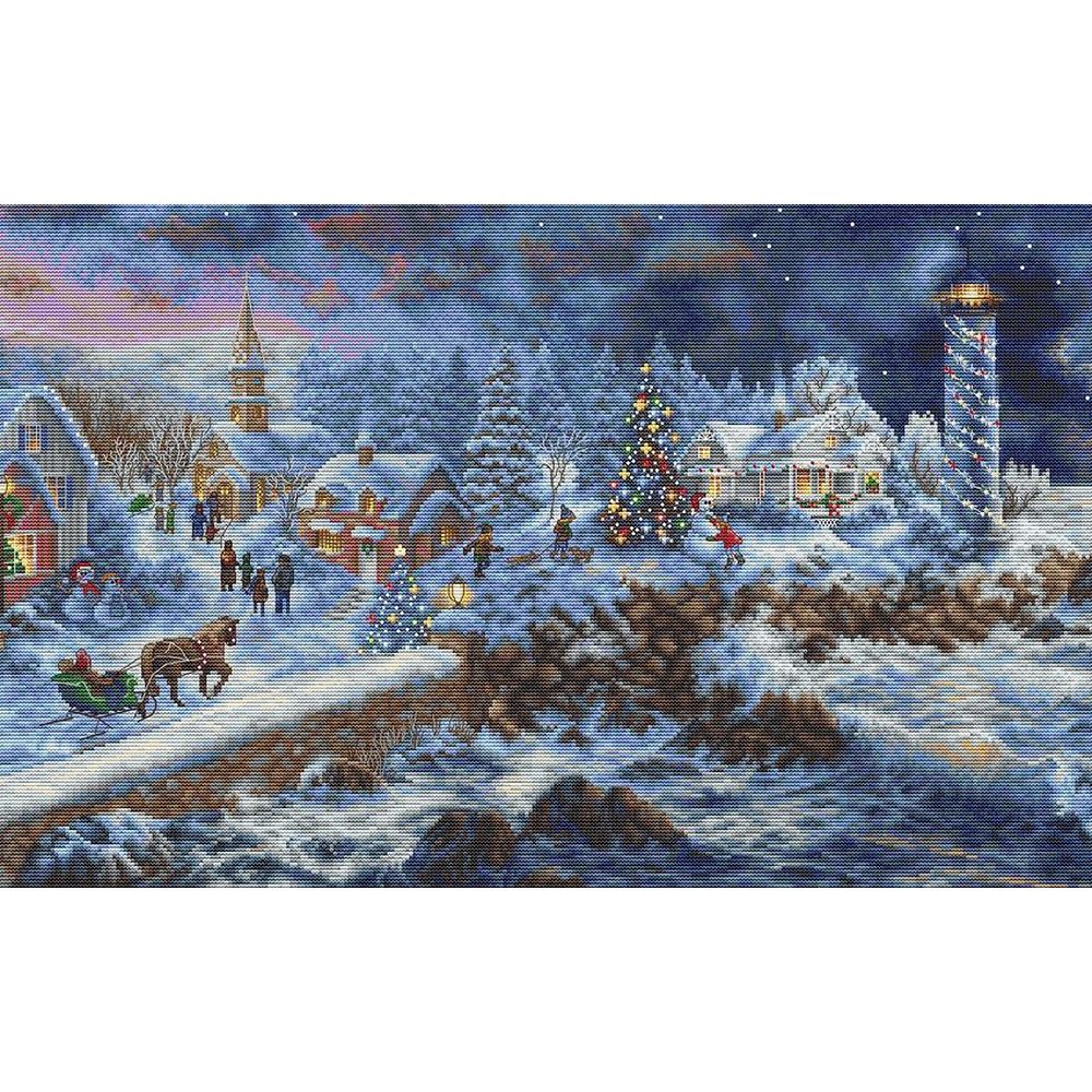 Letistitch 8007  kit point de croix compté  Vacance au bord de la mer  4
